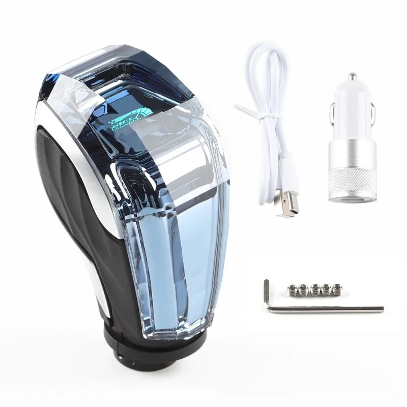 Running Gear Lights - Yeni araba kristal saplı vites topuzu