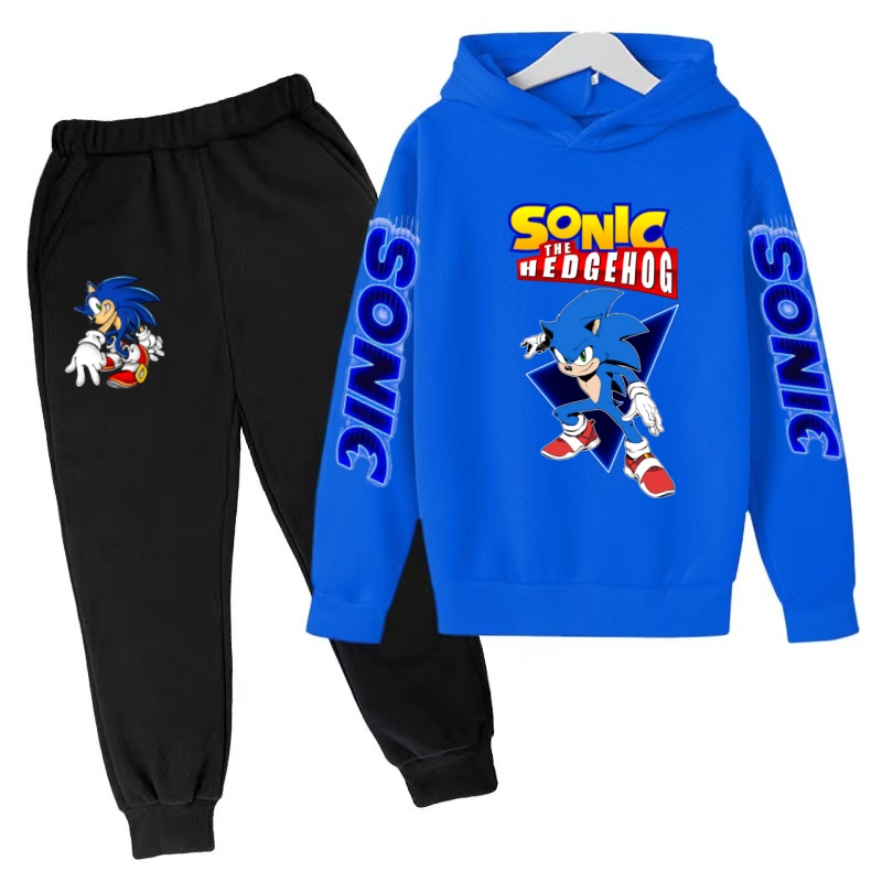 Running Gear Kids - Çocuklar Süpersonik Giyim Koşu Mavi Kazak