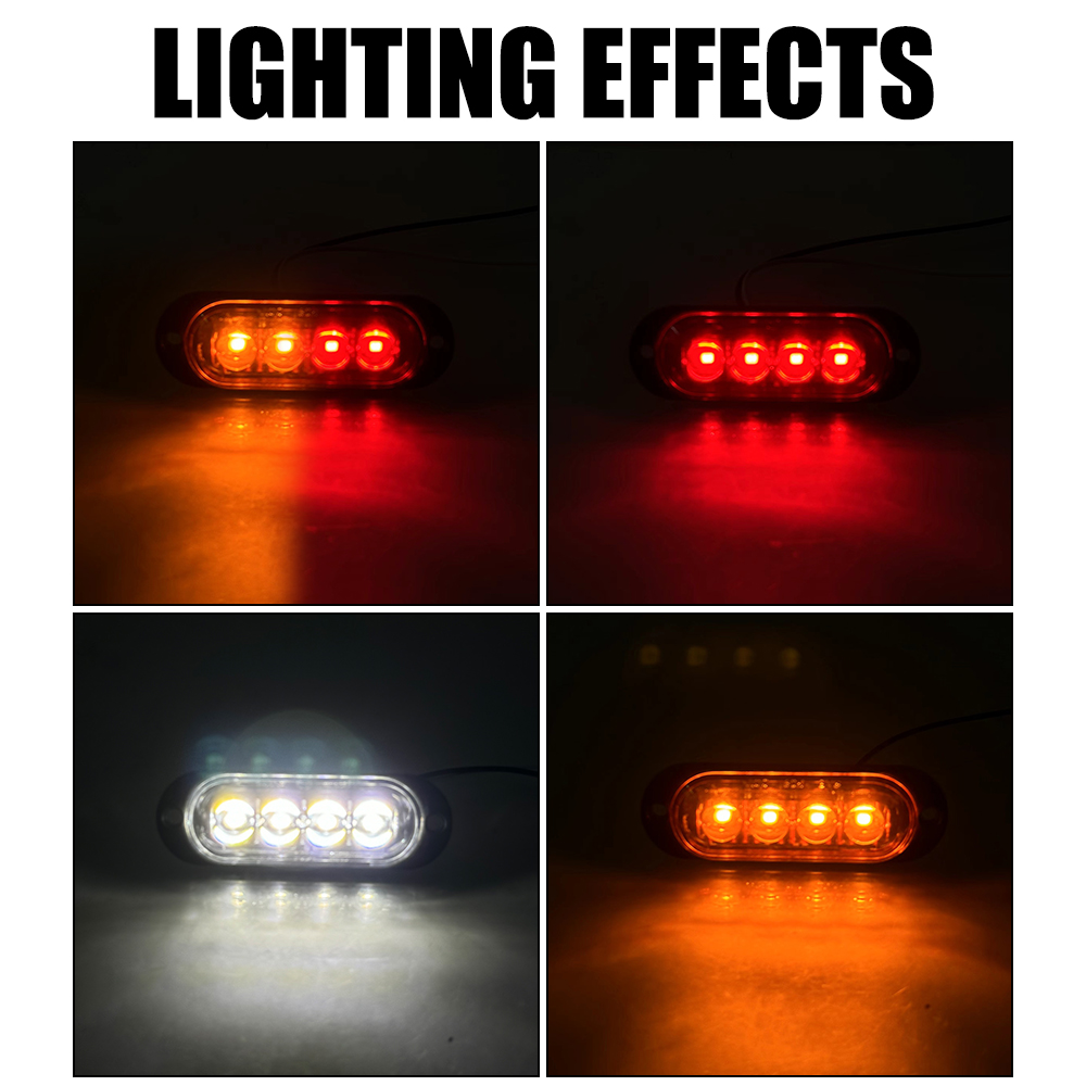 24V 12V araba DRL yan işıkları - Running Gear Boat incelemesi ve fiyatı