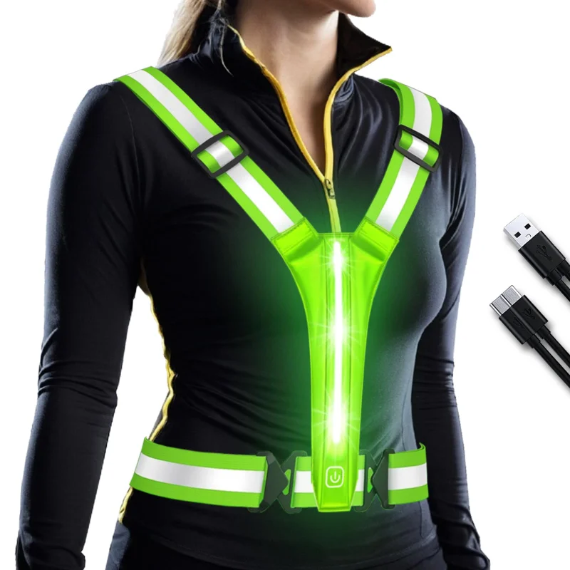LED Yansıtıcı Yelek Koşu Ekipm - Running Gear Lights incelemesi ve fiyatı