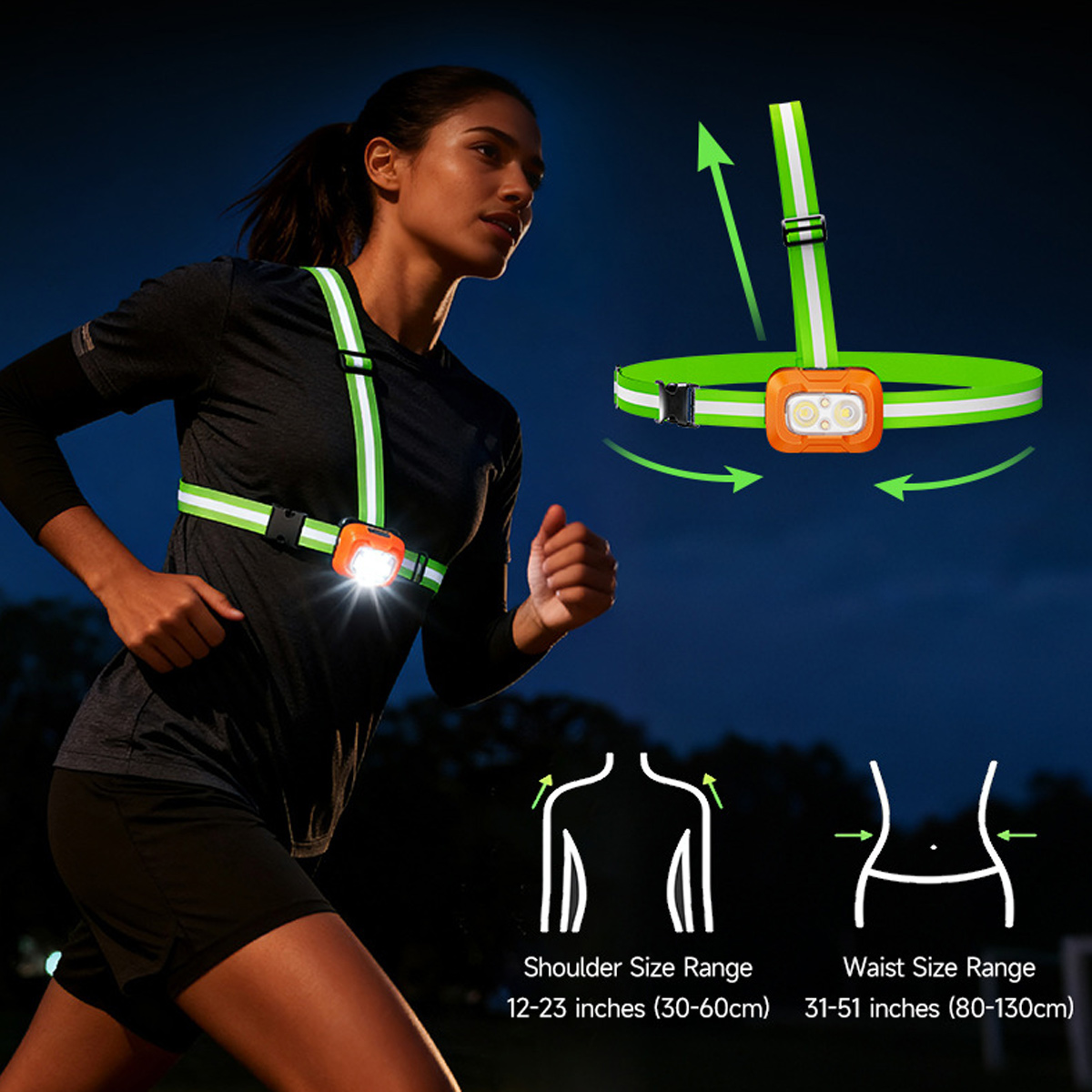 Koşu Işığı USB Şarj Edilebilir - Running Gear Lights incelemesi ve fiyatı