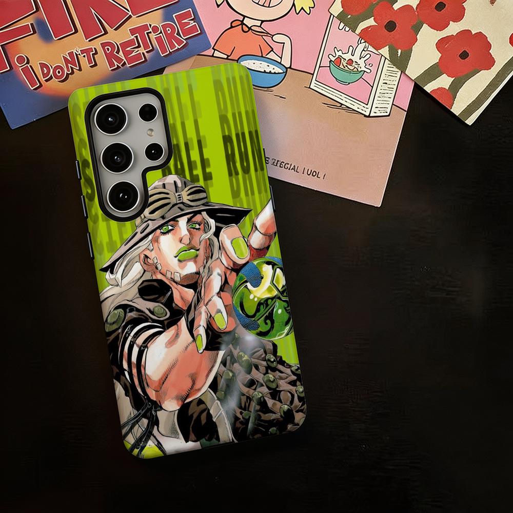 Sıcak ve havalı Anime J-JOJO S - Running Gear Phone Holder incelemesi ve fiyatı